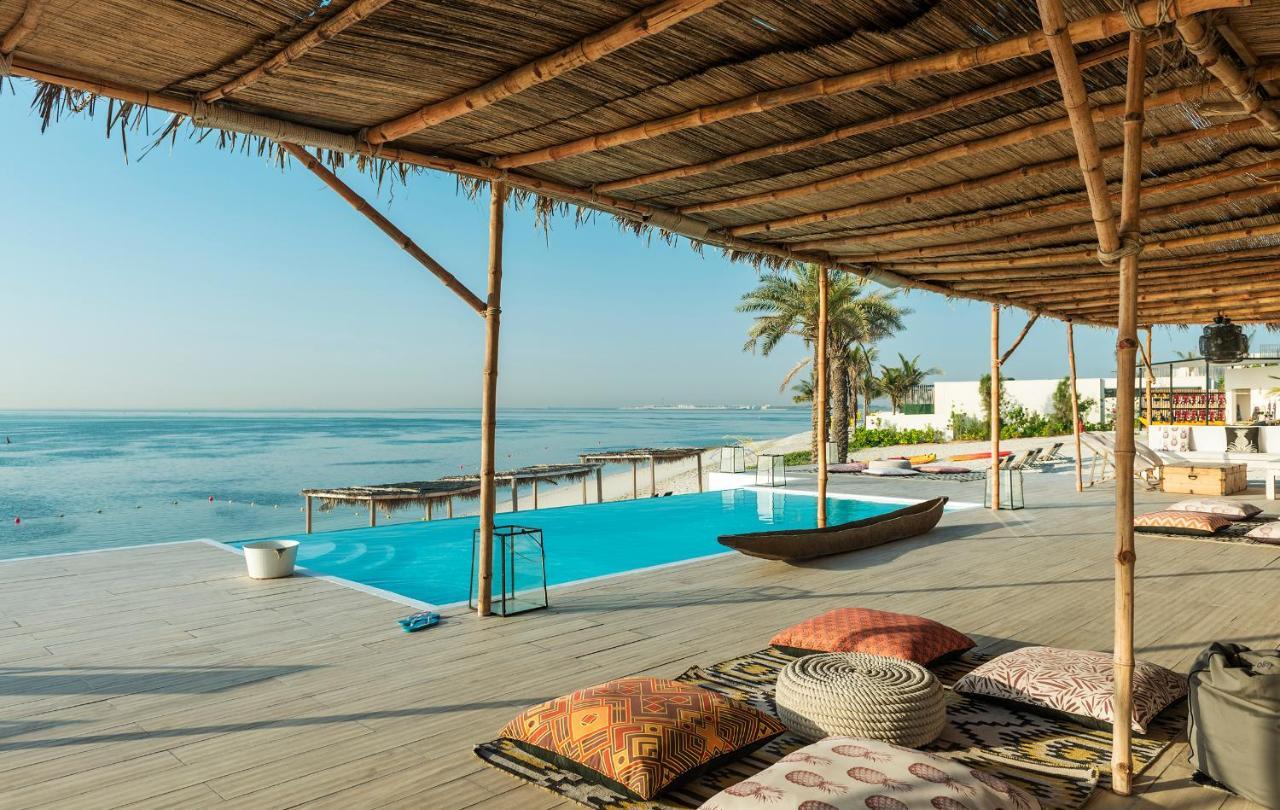 努莱岛度假村 阿布扎比 外观 照片 The beach at the Chedi Muscat
