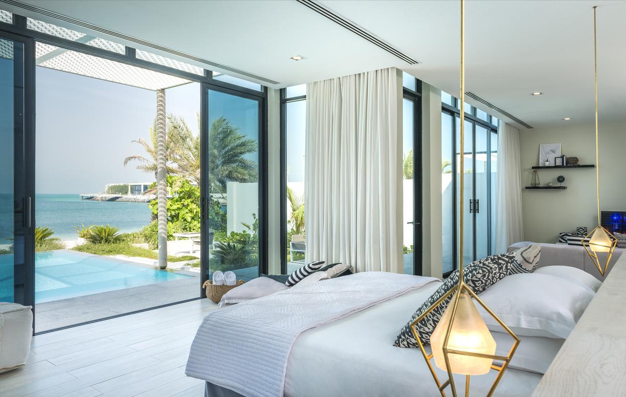 努莱岛度假村 阿布扎比 外观 照片 A bedroom at the hotel